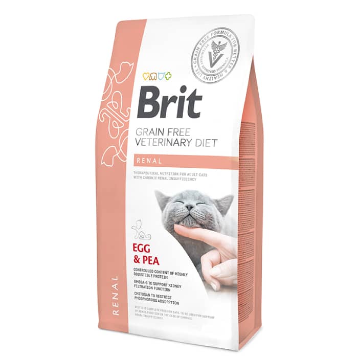Brit Veterinary Diet Renal veterinārā kaķu barība nierēm 5 kg